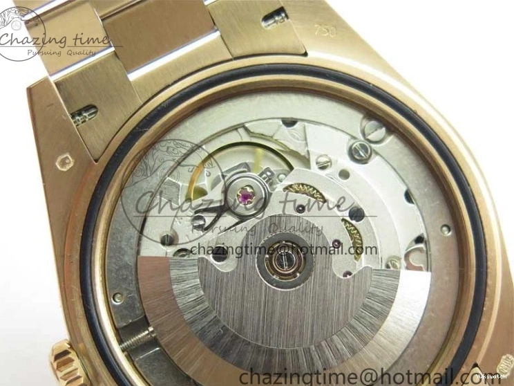 on 904 228239 Day-Date Version Dial President Stick Markers A2836 Bracelet RG RG RG New BP Dial 40mm 0313